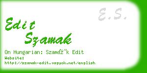 edit szamak business card